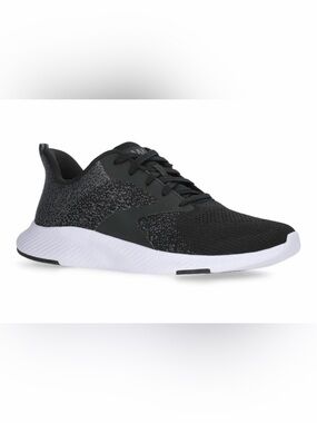 Athletic Works Men's Black Knit Jogger Running Sneakers - Lightweight Comfort 13